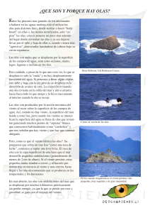 ¿que son y porque hay olas?