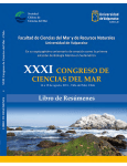 XXXI Congreso de Ciencias del Mar 2011