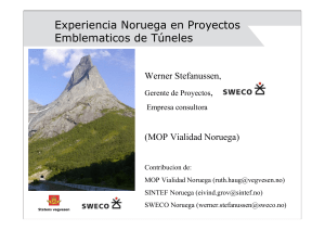 Experiencia Noruega en Proyectos Emblematicos de