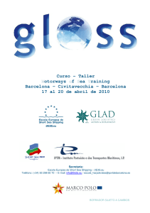 Curso – Taller Motorways of Sea Training Barcelona – Civitavecchia