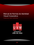 Manual de Normas Gráficas - Universidad Viña del Mar