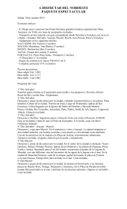 A disfrutar del Nordeste