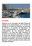 PALAMÓS Palamós es un municipio del Baix Empordà situado en la