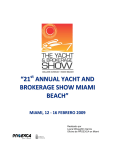 21 annual yacht and brokerage show miami beach