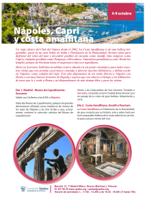 napoles, capri y costa amalfitana
