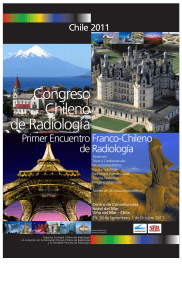 de Radiolog&iacute;a Congreso Chileno de Radiolog&iacute;a