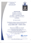 Certificaciones CERTIFICACION Otorgada a la empresa: AGENCIA