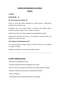 SESIONES DESCUBRIMIENTO DE AMÉRICA INFANTIL 1ª PARTE