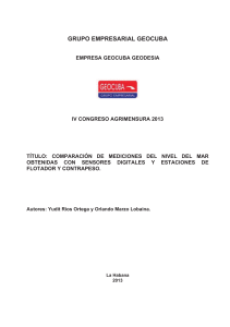 GRUPO EMPRESARIAL GEOCUBA