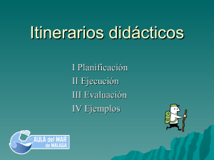 Itinerarios didácticos