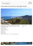 Terreno soleado con vistas al mar en venta en Begur, Sa Riera