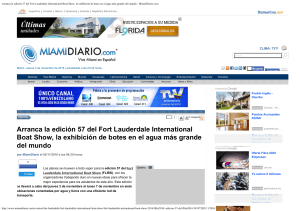 Arranca la edición 57 del Fort Lauderdale International Boat Show