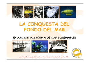 La conquista del fondo del mar