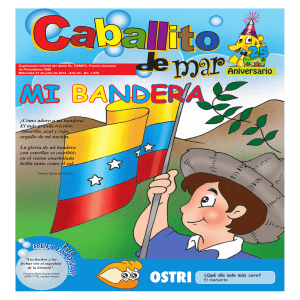 &iexcl;C&oacute;mo adoro a mi bandera! El m&aacute;s grande tricolor. Amarillo, azul y