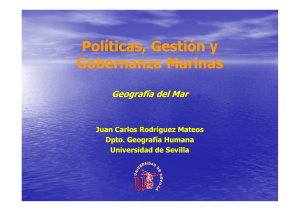 Políticas, Gestión y Gobernanza Marinas