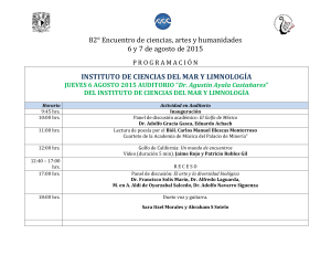 82° Encuentro de ciencias, artes y humanidades 6 y 7 de agosto de