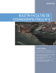 boletín facultad de oceanografía física nº 8