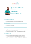 Dr. José Manuel Almarcha Bethercourt Neurocirugía