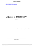 ¿Que es el CAR-SPAW? - CAR-SPAW-RAC