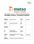 informe tecnico / technical report