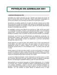 petróleo en azerbaijan 2001