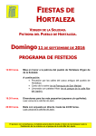FIESTAS DE HORTALEZA - Asociación Pueblo Hortaleza