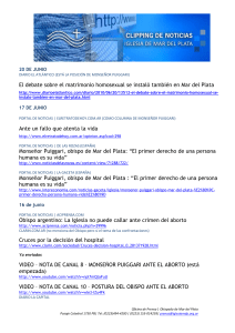 Clipping_ 16 al 20 de junio