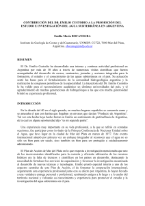 Contribucion Argentina Emilio Custodio