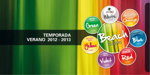 Violet Yellow - Beach Colours