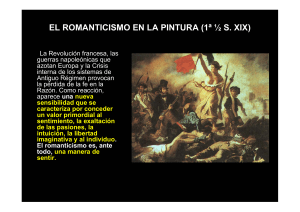 la pintura rom&aacute;ntica