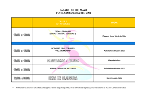 S&Aacute;BADO 10 DE MAYO PLAYA SANTA MAR&Iacute;A DEL MAR