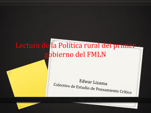 Presentación Política Rural Edwar Lizama