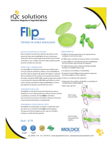 1 prot. auditiva flip to listen