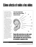 Cómo afecta el ruido a los oídos