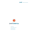 Jacoti ListenApp 2.2