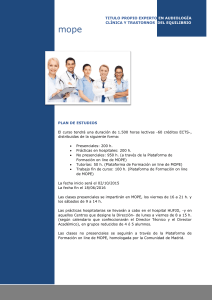 TITULO PROPIO EXPERTO EN AUDIOLOGÍA CLÍNICA Y