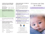 N.C. DHHS: My Baby`s Hearing Screening (Spanish)
