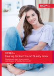HISQUI19 Hearing Implant Sound Quality Index - Med-El