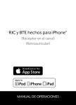 BKLT2682-02-LS-XX Made for iPhone Operations Manual SPANISH