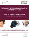 FORMACIÓN OFICIAL MÉTODO TOMATIS® PARA
