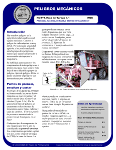 peligros mecánicos