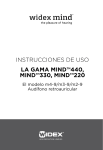 INSTRUCCIONES dE USO La gama mind™440, mind™330, mind