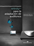 Affinity2.0 para la adaptación de audífonos