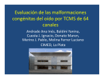 Evaluación de las malformaciones congénitas del oído por TCMS