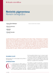 Retinitis pigmentosa - Consejo General de Colegios de Ópticos