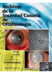 Descargar pdf completo - Sociedad Canaria de Oftalmología