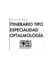 Itinerario tipo - Centro de oftalmología Barraquer