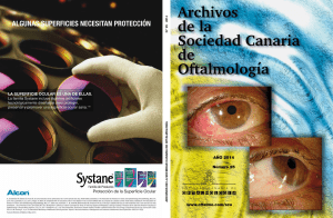 Archivos de la Sociedad Canaria de Oftalmología