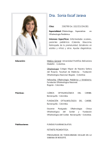 Dra. Sonia Escaf Jarava - Clínica Oftalmológica del Caribe
