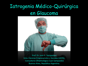 Glaucoma Iatrogénico